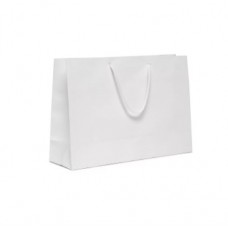 Sacola Papel Branco 33x23x10cm - B1061